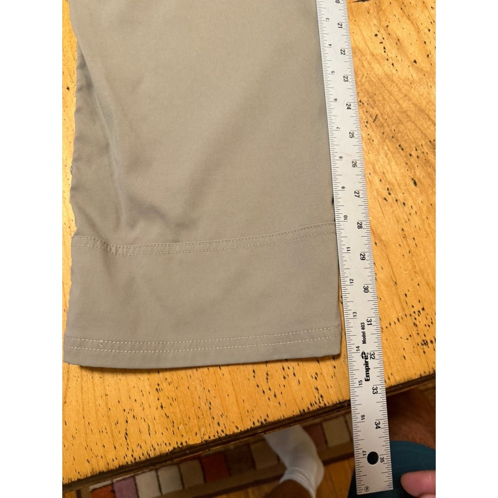 Prana Stretch Zion Pant Mens 35x32 Khaki Cargo Pocket Gorpcore Hike - Picture 6 of 7